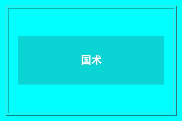 国术