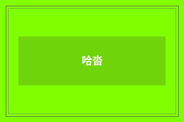 哈沓
