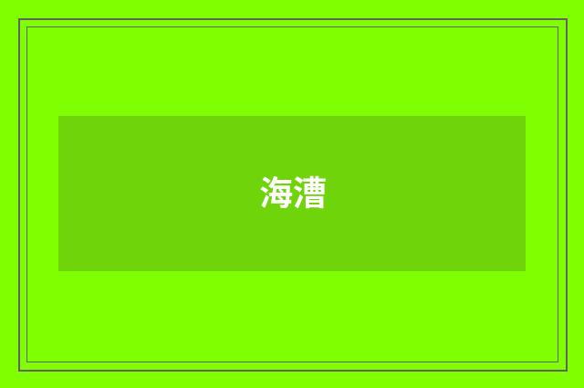 海漕