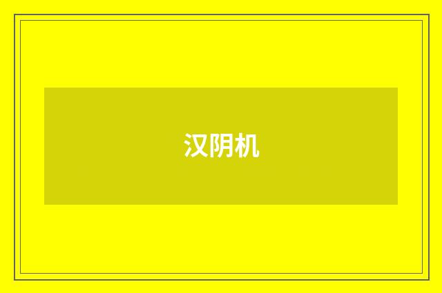 汉阴机