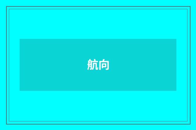 航向