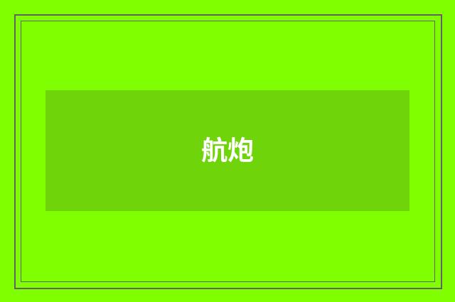 航炮
