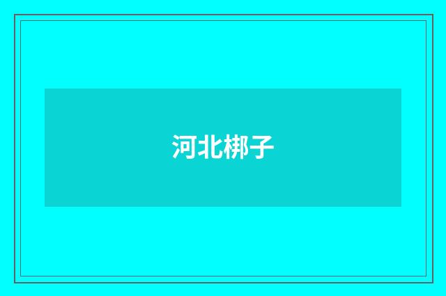河北梆子