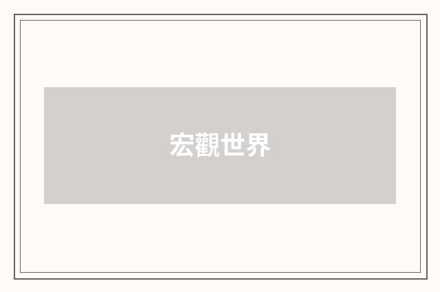 宏觀世界