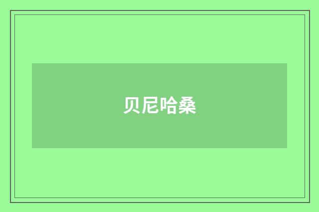 贝尼哈桑
