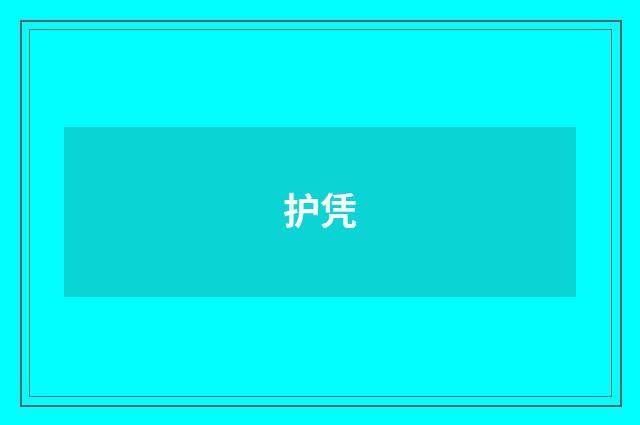 护凭