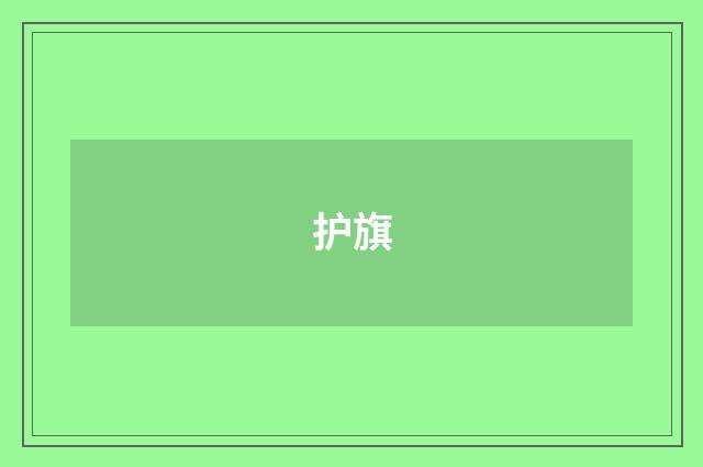 护旗