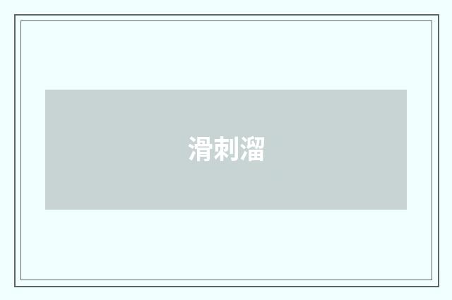 滑刺溜