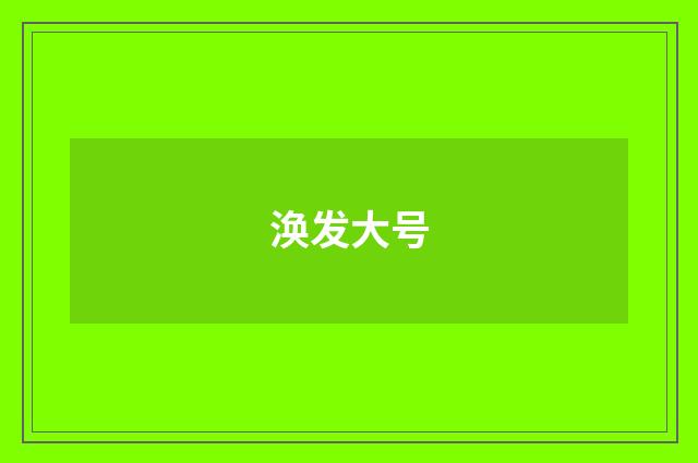 涣发大号