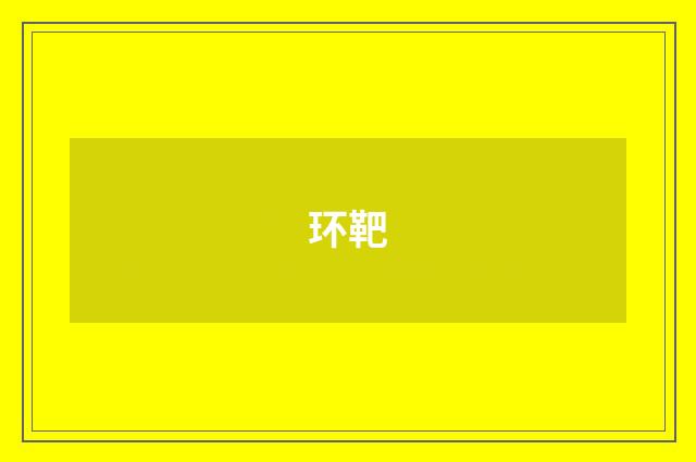 环靶
