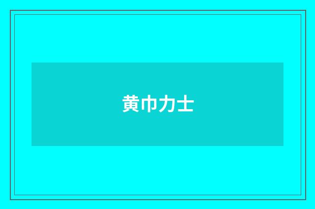 黄巾力士