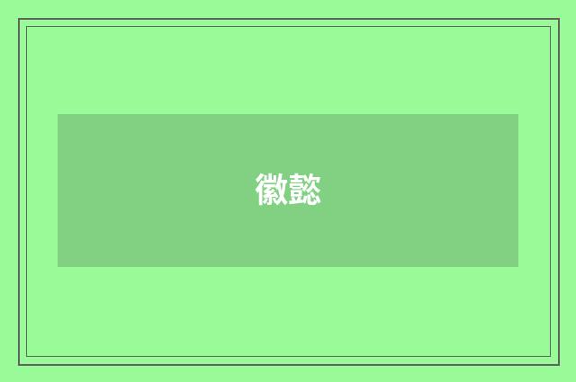 徽懿