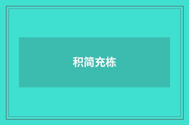 积简充栋