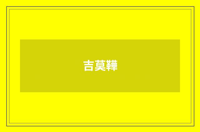 吉莫鞾