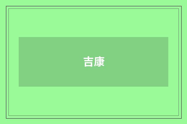 吉康