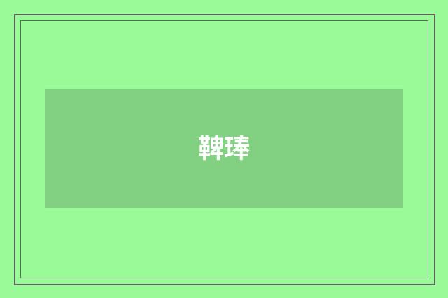 鞞琫