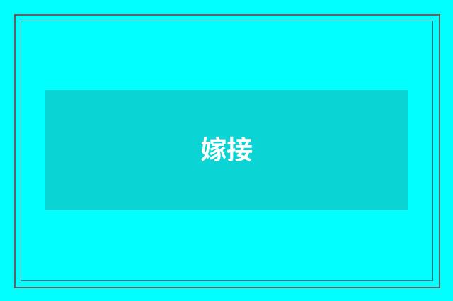 嫁接