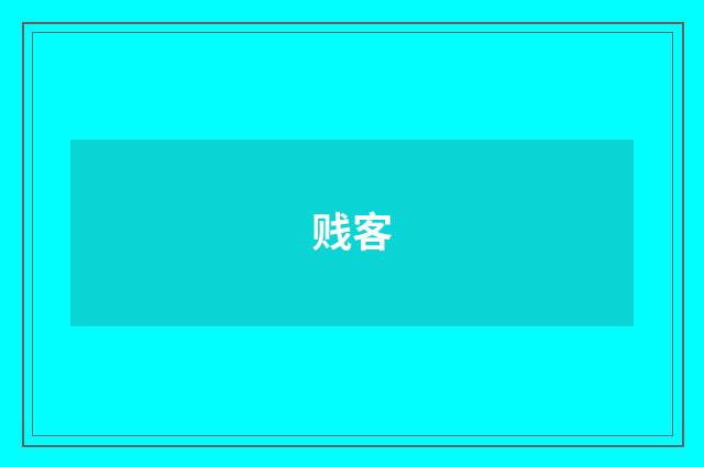 贱客