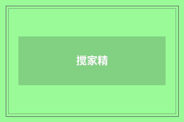 搅家精