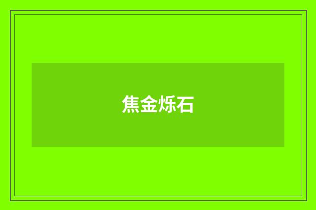 焦金烁石